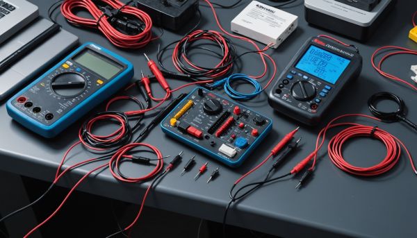 Multimètres et outils de test pour circuits électriques